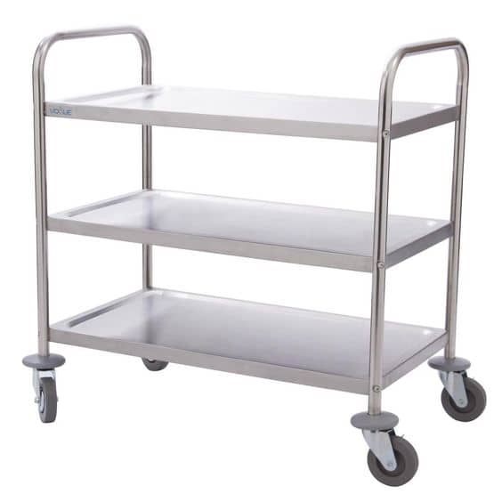 stainless trolley